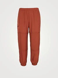 Twill Slim Cargo Pants