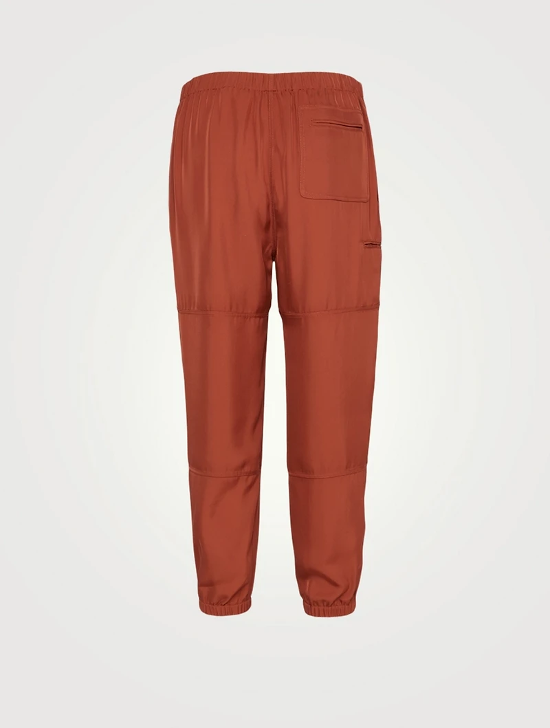 Twill Slim Cargo Pants