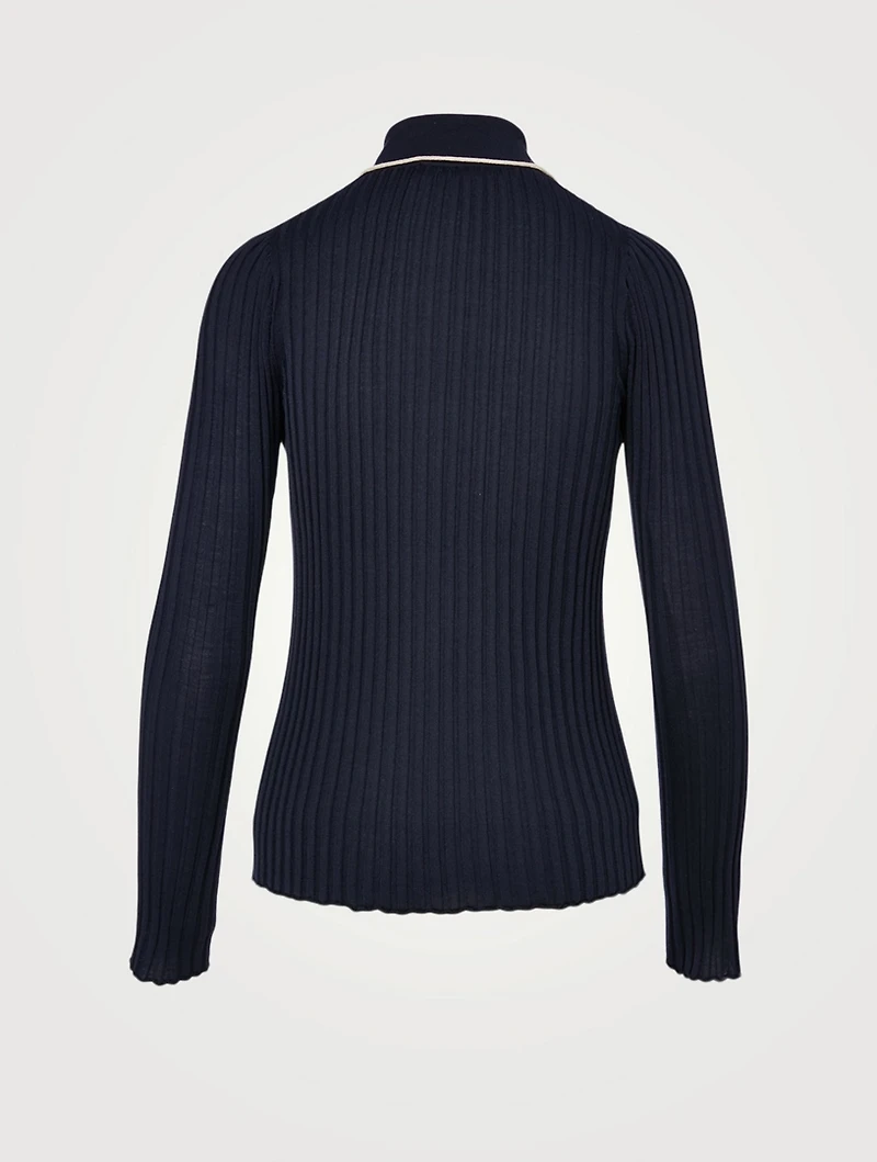 Regal Wool Knit Top
