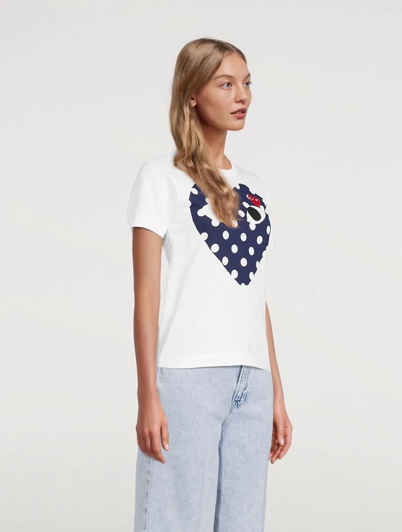 Polka Dot Heart T-Shirt