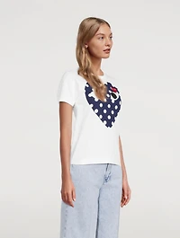 Polka Dot Heart T-Shirt