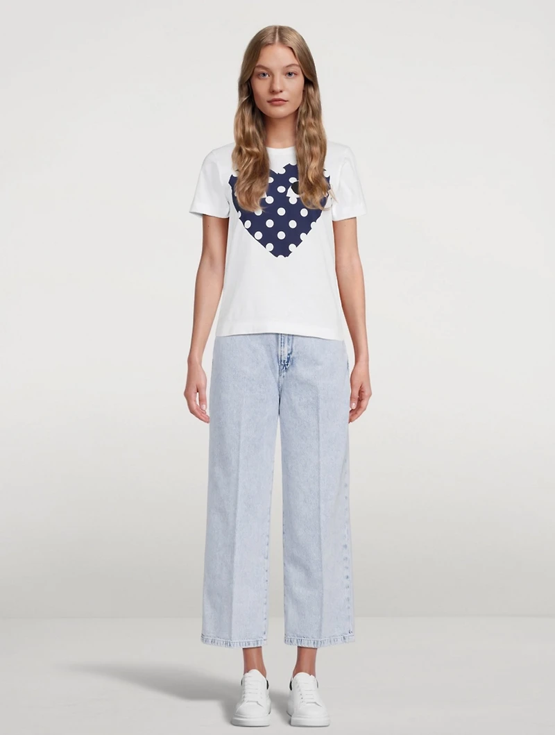 Polka Dot Heart T-Shirt