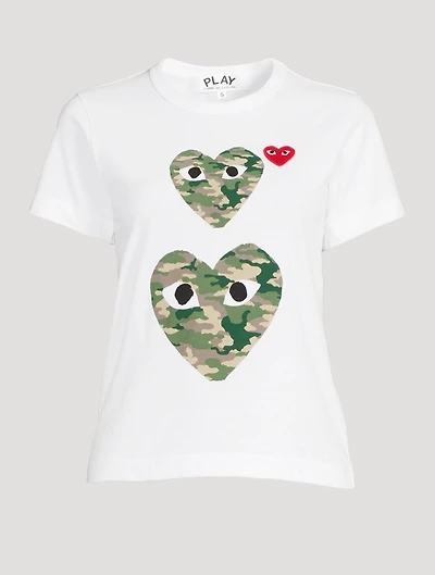 Double Camo Heart T-Shirt