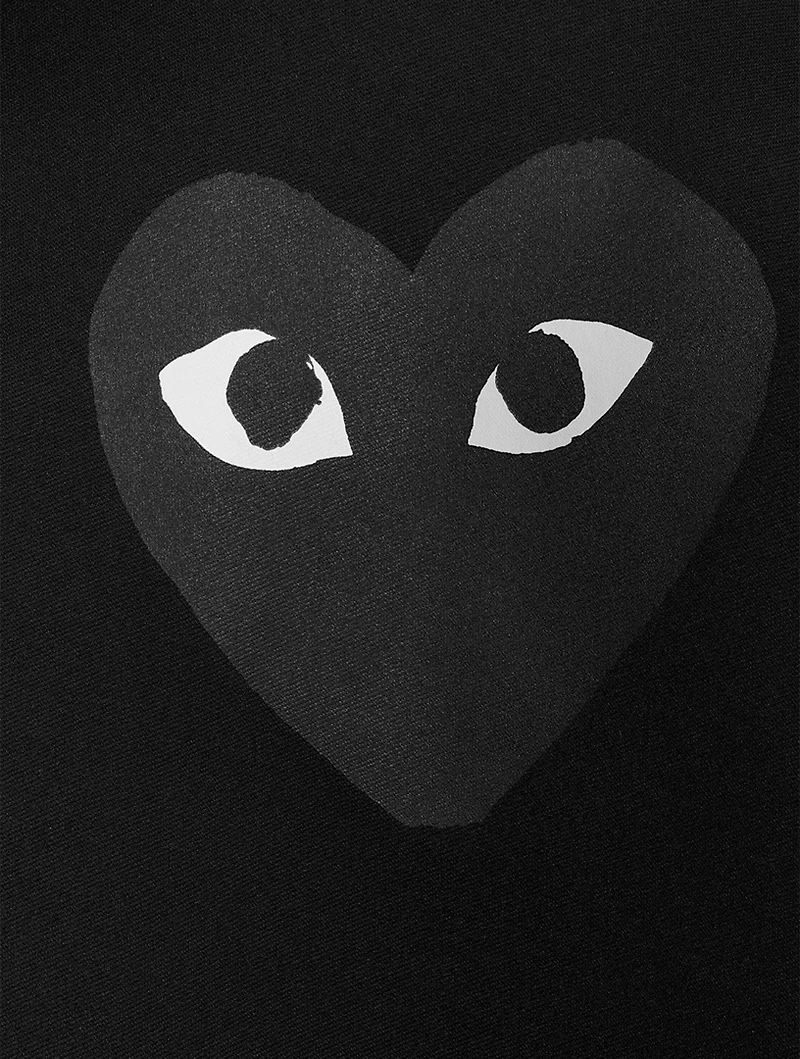 Zip Hoodie With Embroidered Heart