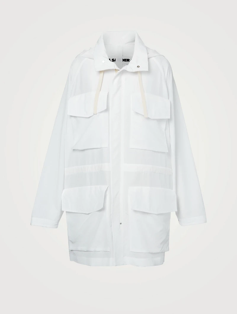 Cotton And Silk Water-Repellent Jacket
