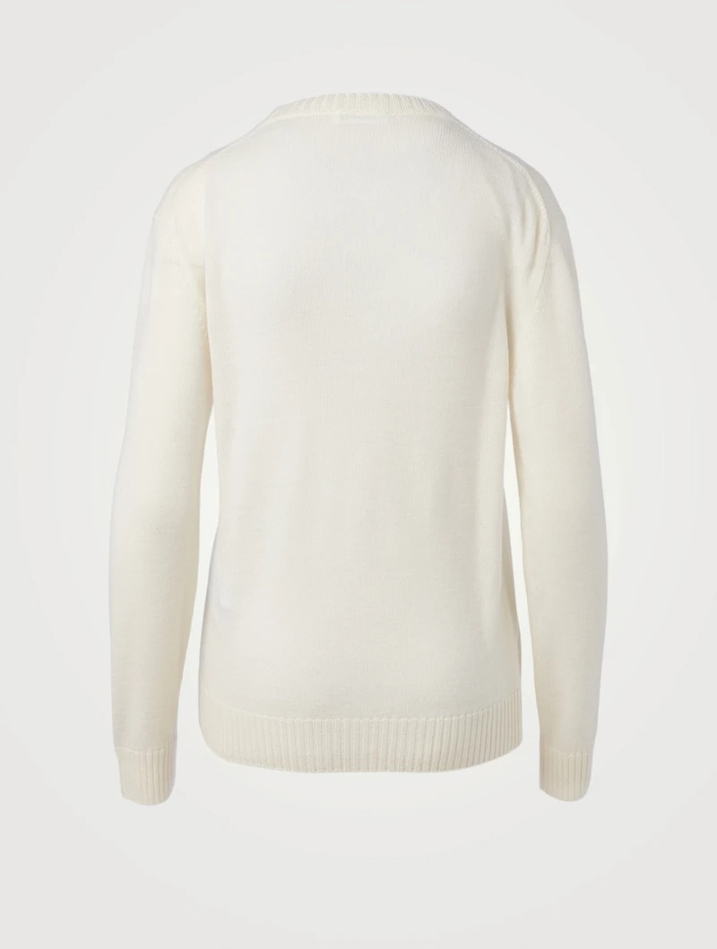 Wool Long-Sleeve Sweater