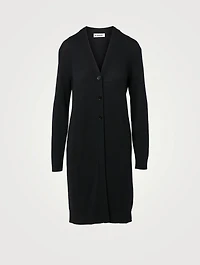 Wool Long Cardigan