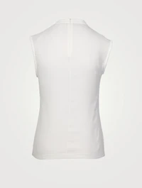Cotton Jersey Sleeveless Top