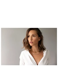 Harlow 14K Goldplated 14-Inch Choker Necklace
