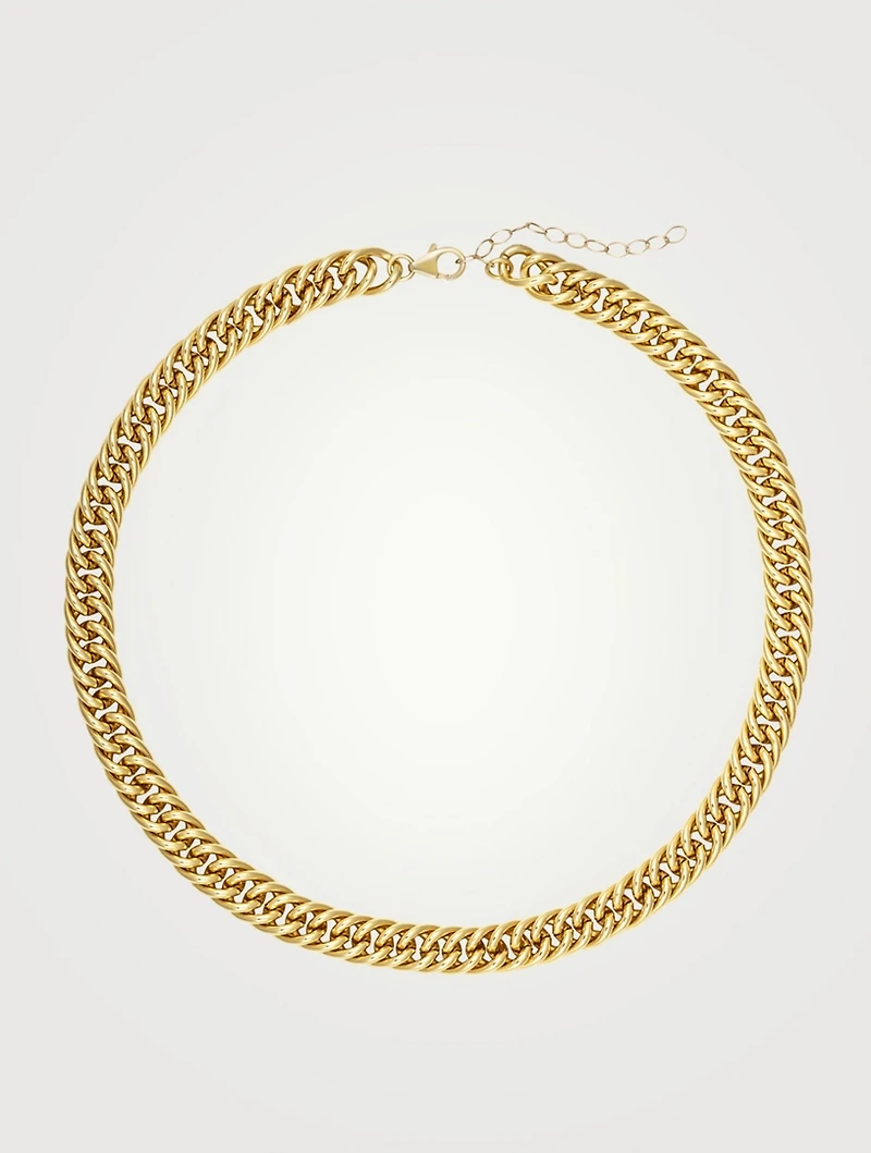 Kennedy 14K Goldplated 14-Inch Choker Necklace