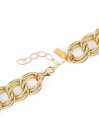 Camelot 14K Goldplated 14-Inch Choker Necklace