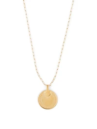 Stargazer 14K Gold Filled Coin Necklace