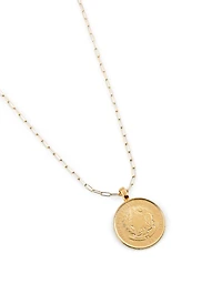 Stargazer 14K Gold Filled Coin Necklace