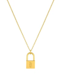 Love Letter 14K Gold Filled B Necklace