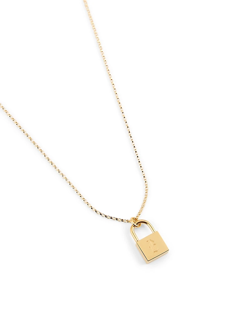 Love Letter 14K Gold Filled B Necklace