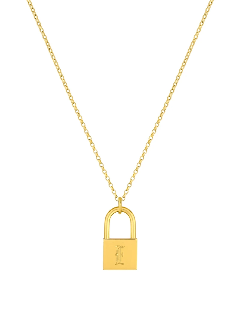 Love Letter 14K Gold Filled E Necklace