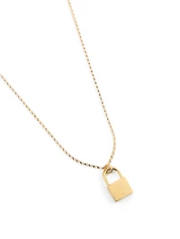 Love Letter 14K Gold Filled E Necklace
