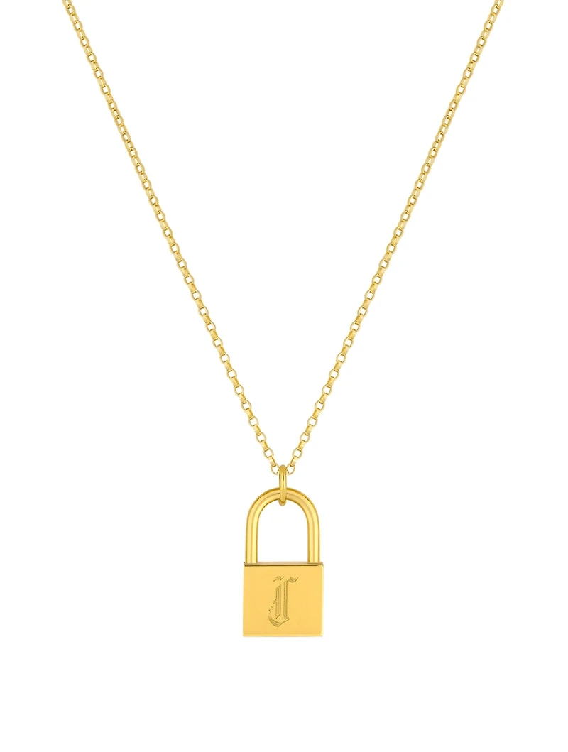 Love Letter 14K Gold Filled J Necklace