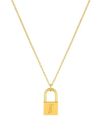 Love Letter 14K Gold Filled J Necklace