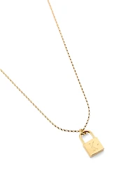 Love Letter 14K Gold Filled K Necklace