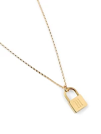 Love Letter 14K Gold Filled M Necklace