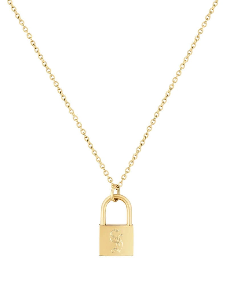 Love Letter 14K Gold Filled S Necklace