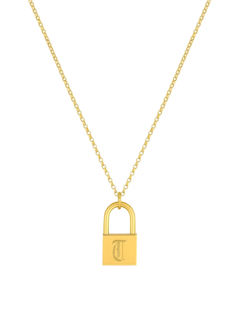 Love Letter 14K Gold Filled T Necklace