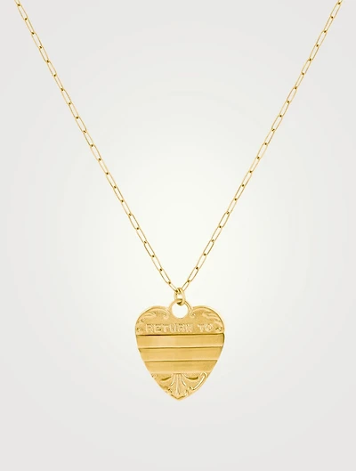Return To Sender 14K Gold Filled Necklace