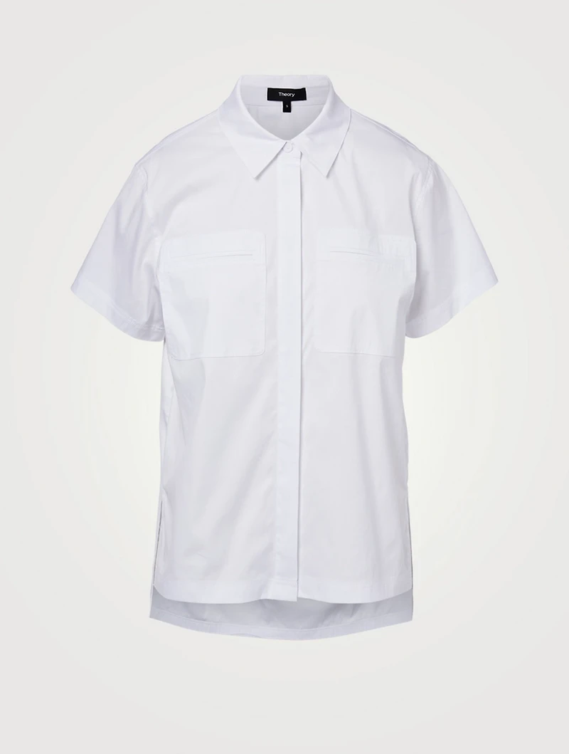 Short-Sleeve A-Line Shirt