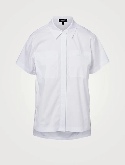 Short-Sleeve A-Line Shirt
