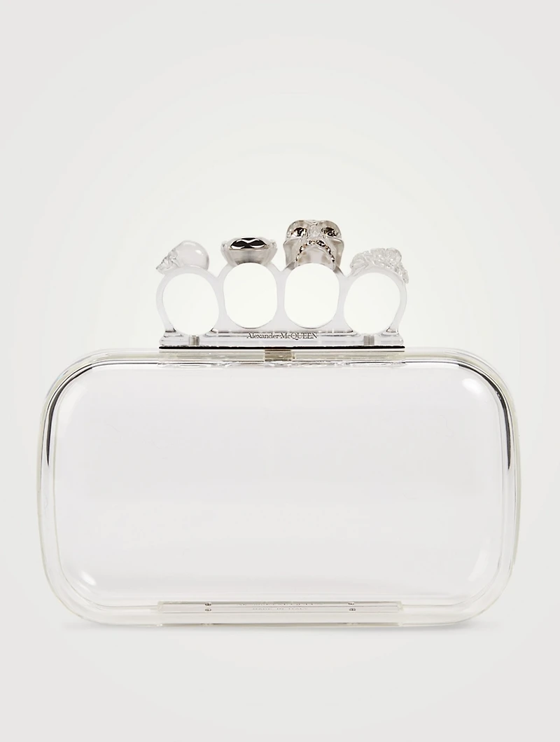 Four-Ring Skull Clutch Bag