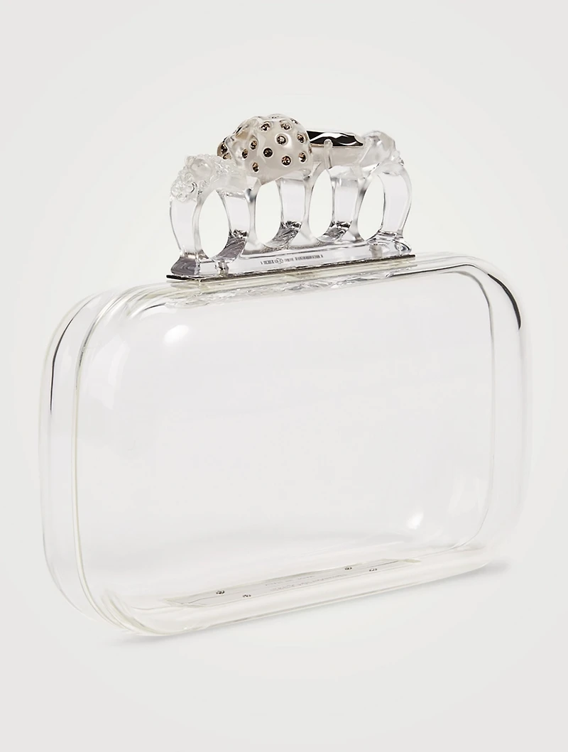 Four-Ring Skull Clutch Bag