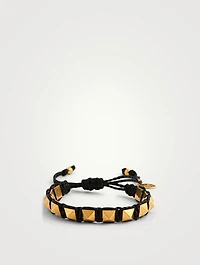 Rockstud Macramé Bracelet