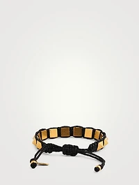 Rockstud Macramé Bracelet