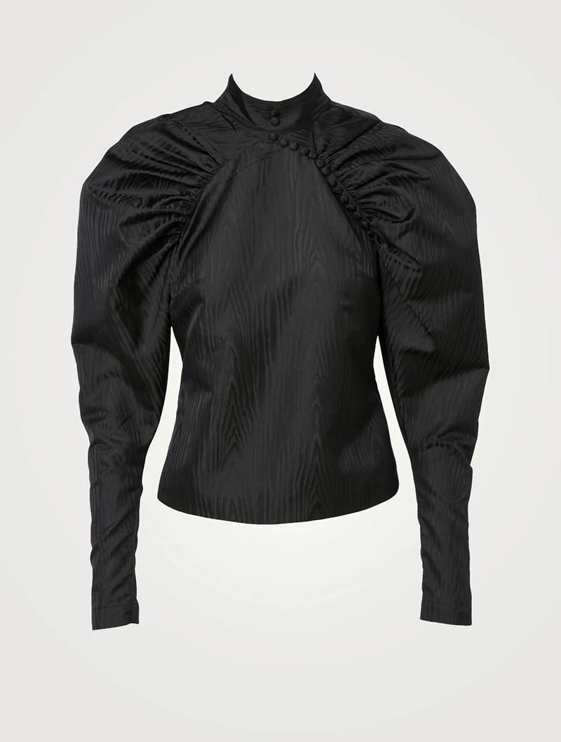 Kimi Puff-Shoulder Top