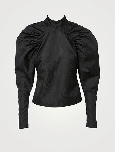Kimi Puff-Shoulder Top