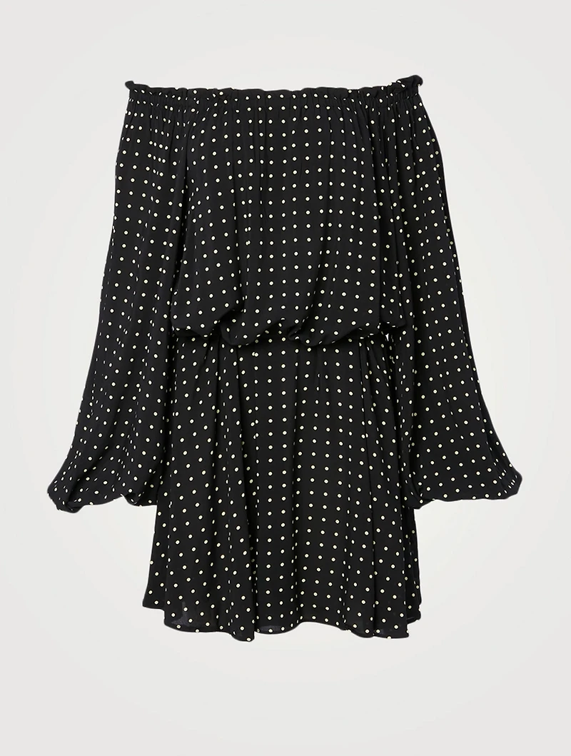 Carly Off-The-Shoulder Mini Dress