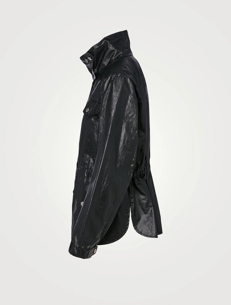 Vora Shiny Foil Parka