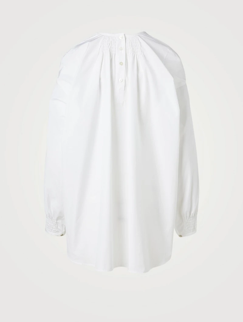 Clarke Cotton Loose-Fit Blouse
