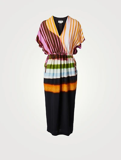 Dorias Printed Midi Dress