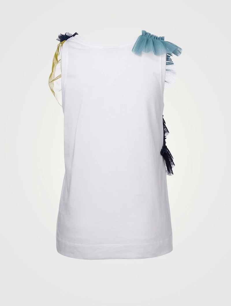 Havil Ruffled Tank Top