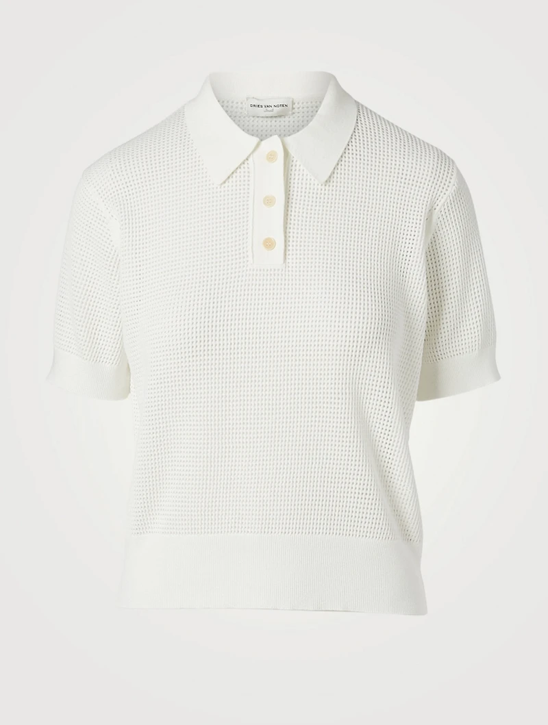 Nandu Mesh Polo Shirt