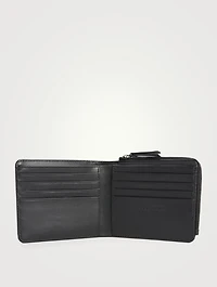 Studded Nylon Zip Wallet