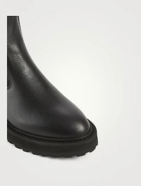 Alberone Leather Chelsea Boots