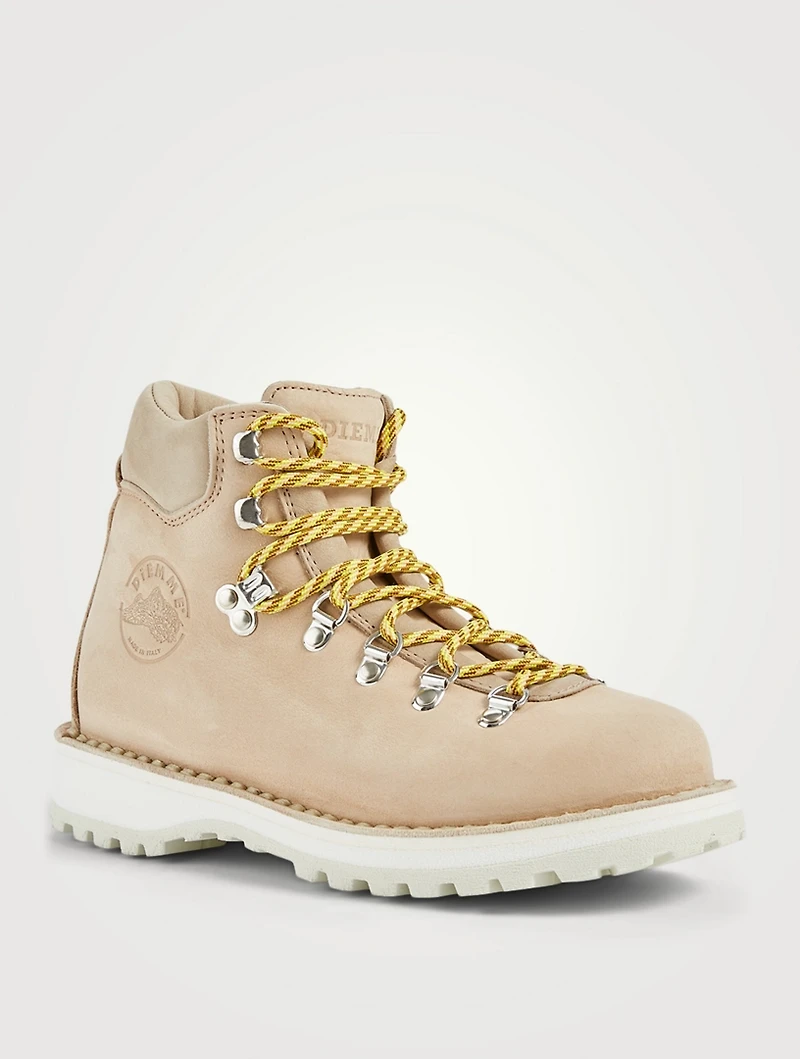 Roccia Vet Nubuck Lace-Up Ankle Boots