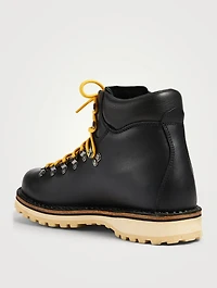 Roccia Vet Leather Lace-Up Ankle Boots