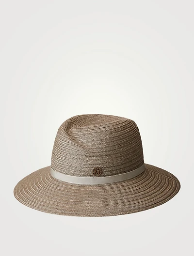 Virginie Straw Fedora Hat