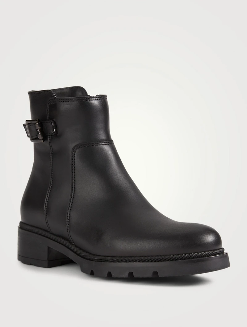 Storm Leather Ankle Boots