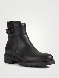 Storm Leather Ankle Boots