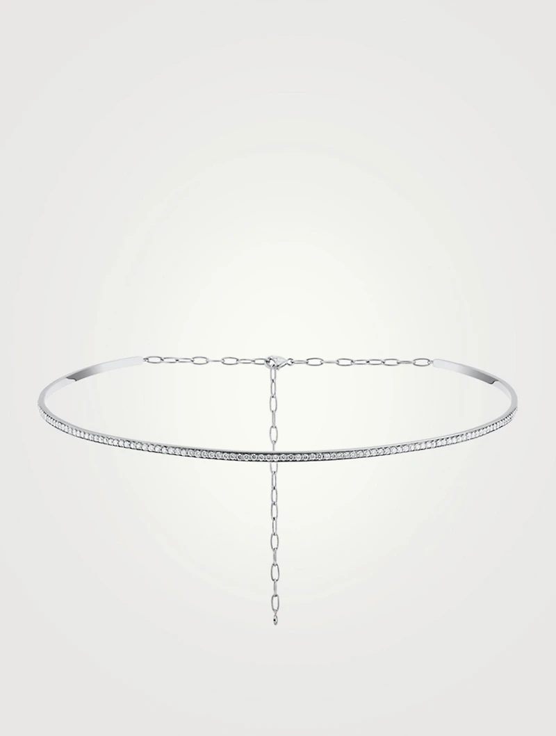 Spectrum 18K White Gold Necklace With Diamonds